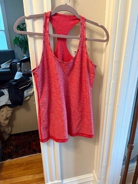 Lululemon Red Racerback Tank Top